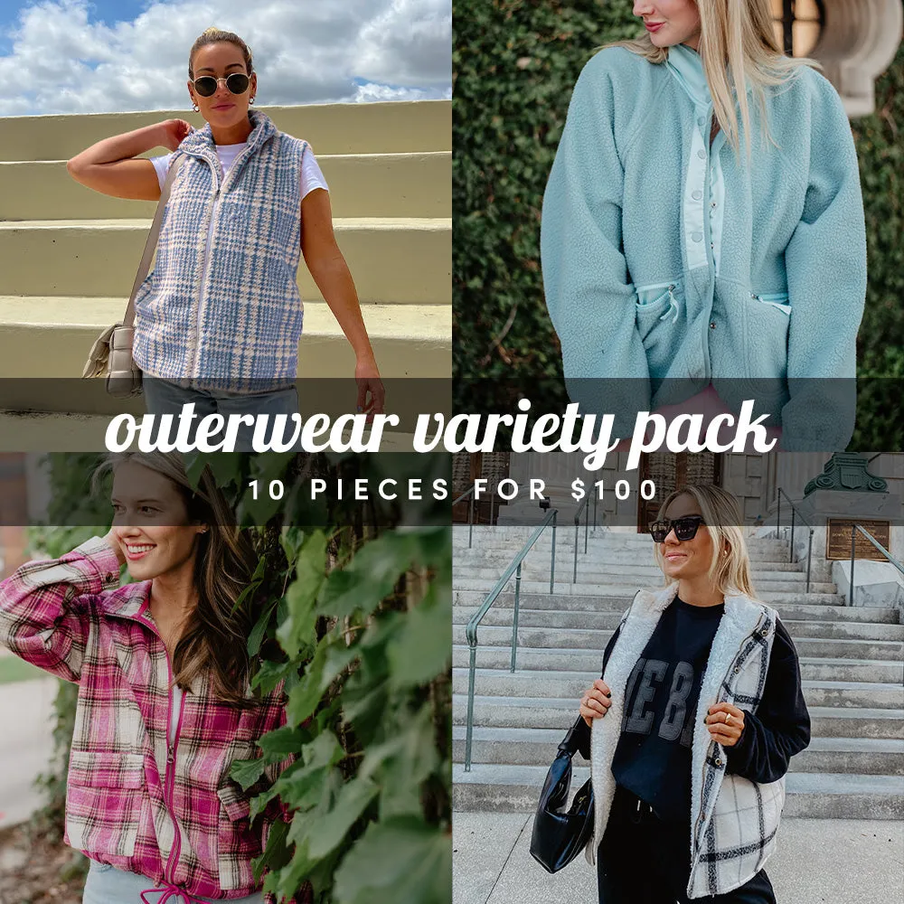 10 for $100 Outerwear Variety Pack ($300 value)