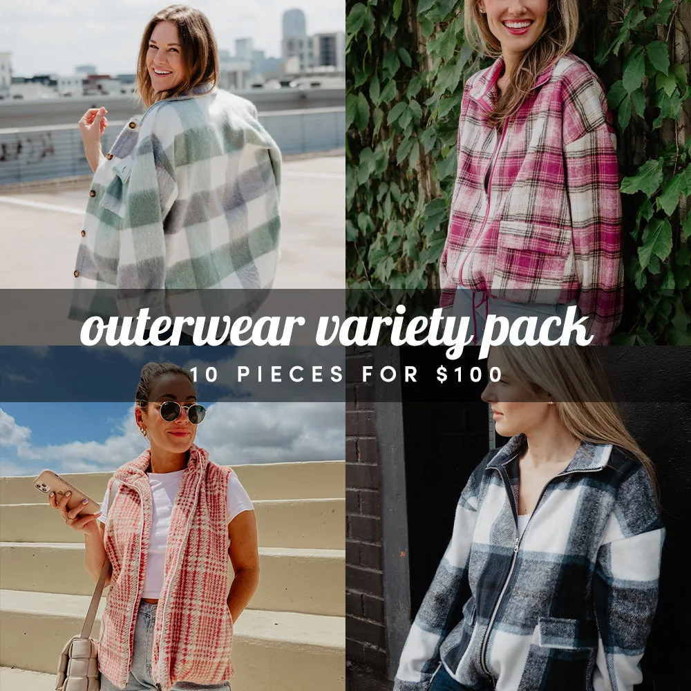 10 for $100 Outerwear Variety Pack ($300 value)