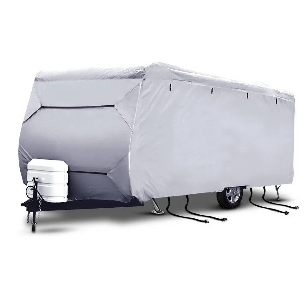 20-22ft Caravan Cover Campervan 4 Layer UV Water Resistant