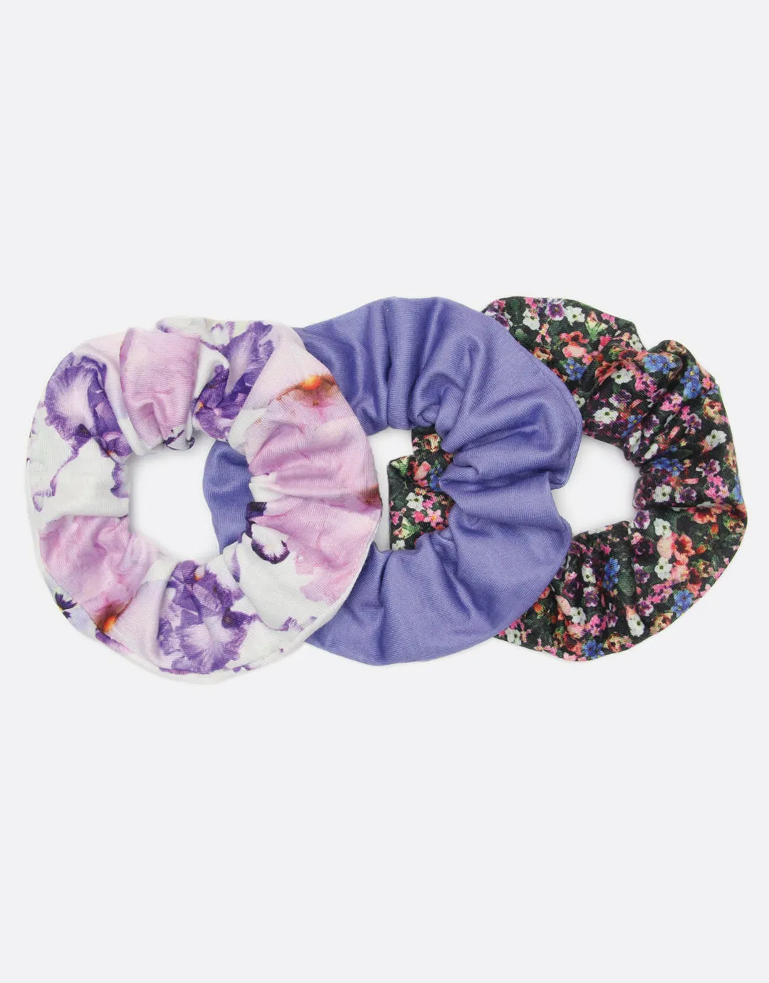 3 Pack Knit Scrunchies