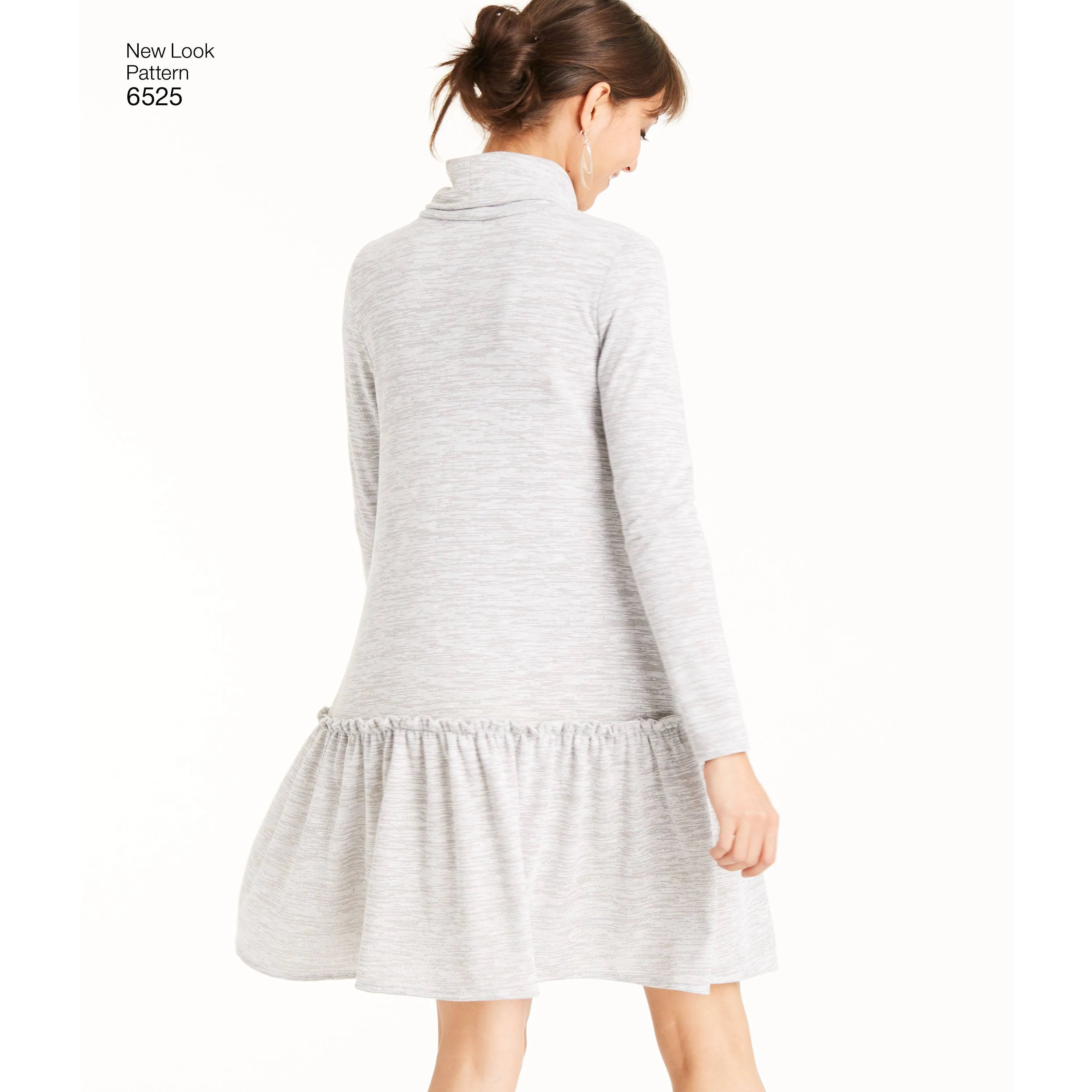 6525 New Look Pattern 6525 Women’s Knit Dress