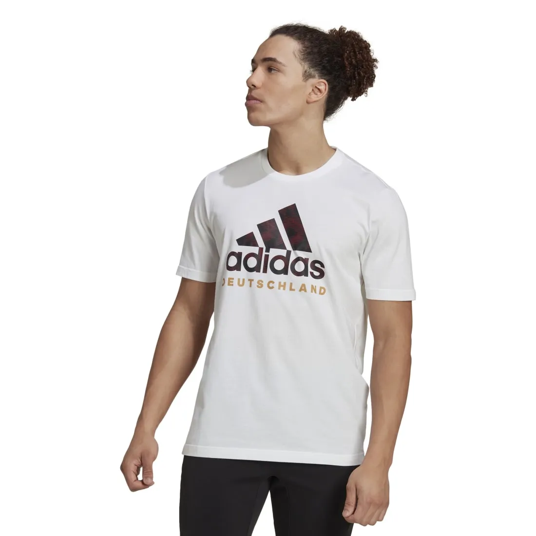 ADIDAS GERMANY DNA MEN'S GRAPHIC TEE WHITE