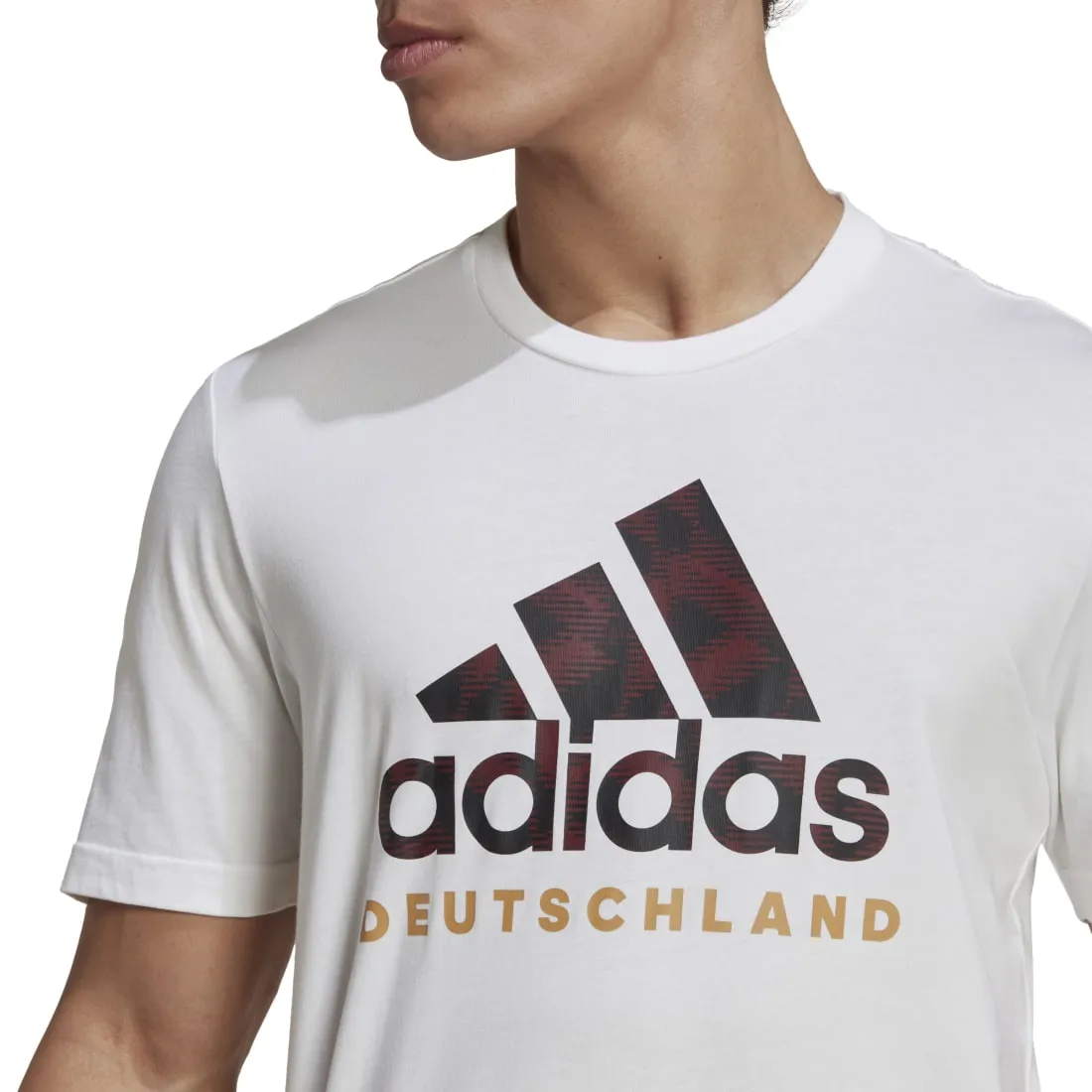 ADIDAS GERMANY DNA MEN'S GRAPHIC TEE WHITE