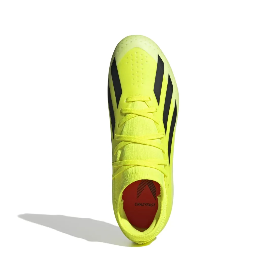 Adidas X Crazyfast League Firm Ground Junior Football Boots Yellow