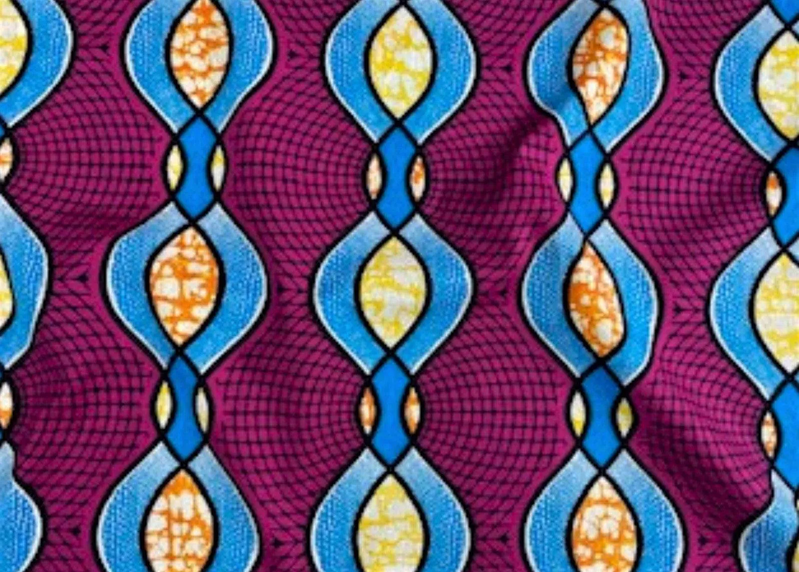 African Cotton Print - Interlock