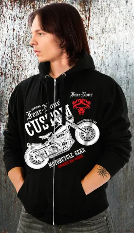 American "Custom Old Bike" Hoodie