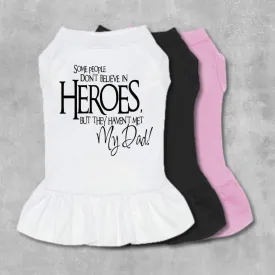 Believe In Heroes Pet Dress