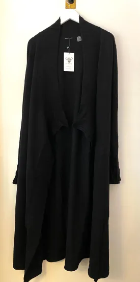 Brazeau Tricot Cashmere Black Pub Coat