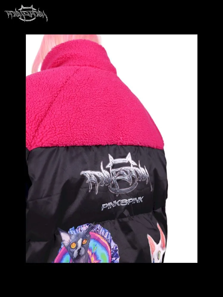 Cat Star People World Impact Color Loose Jacket【s0000005697】