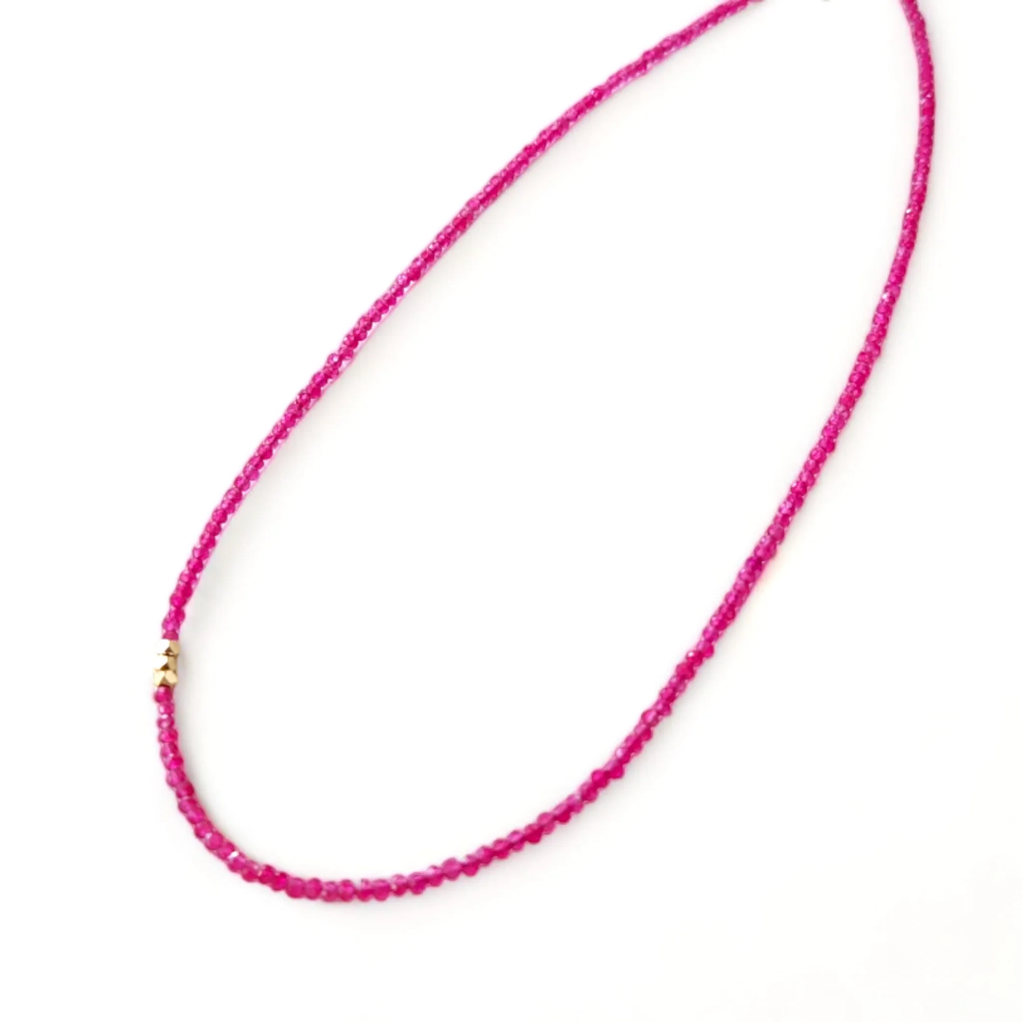 Chaice Faceted Bead layering necklace