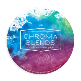 Chroma Blends Circular Watercolor Paper