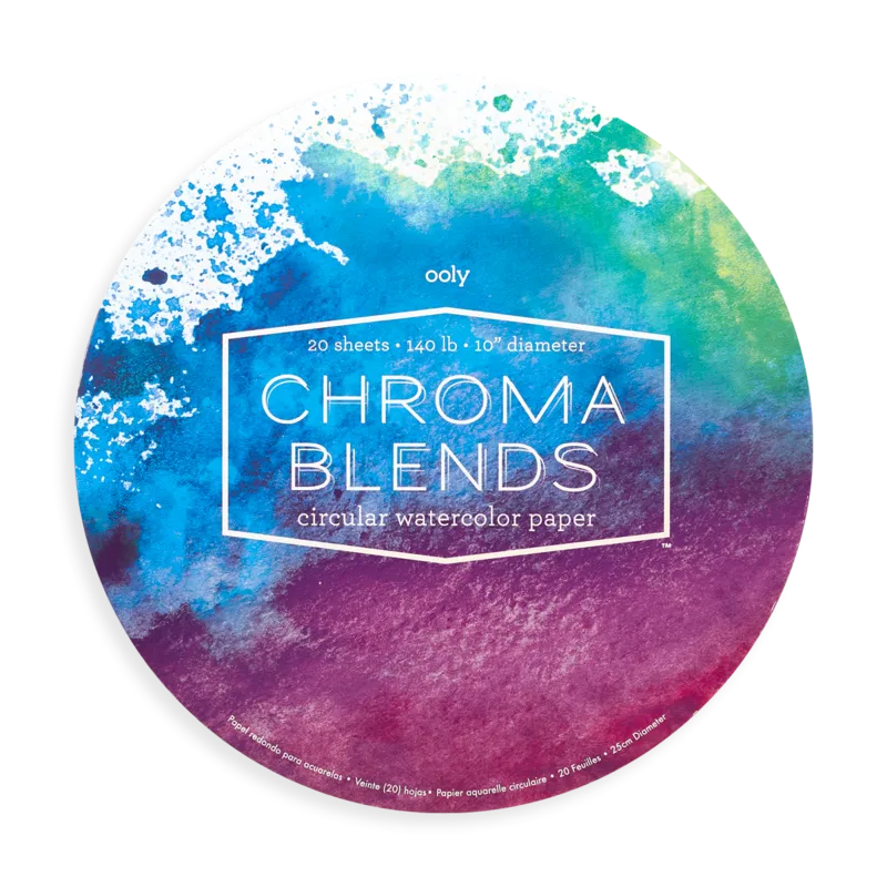 Chroma Blends Circular Watercolor Paper