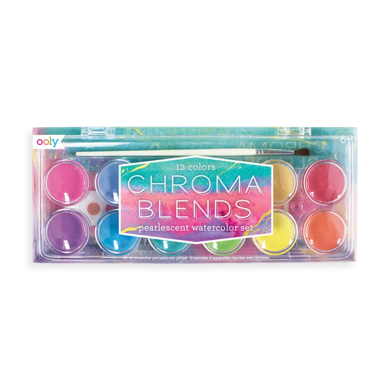 Chroma Blends Pearlescent Watercolors