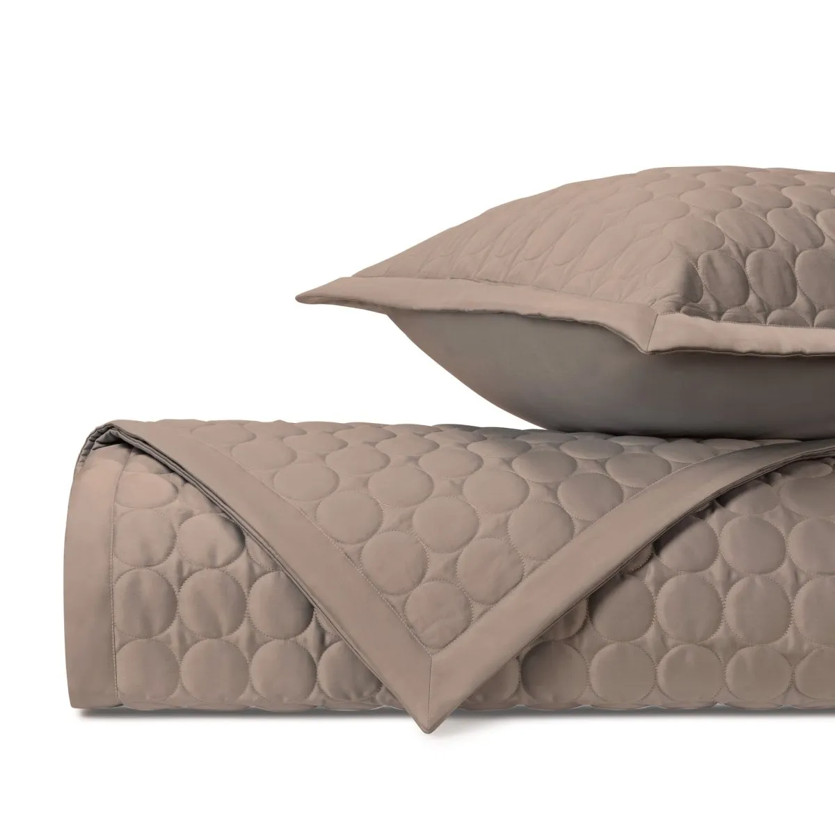 Cleo Quilted Mist Gray by Home Treasures