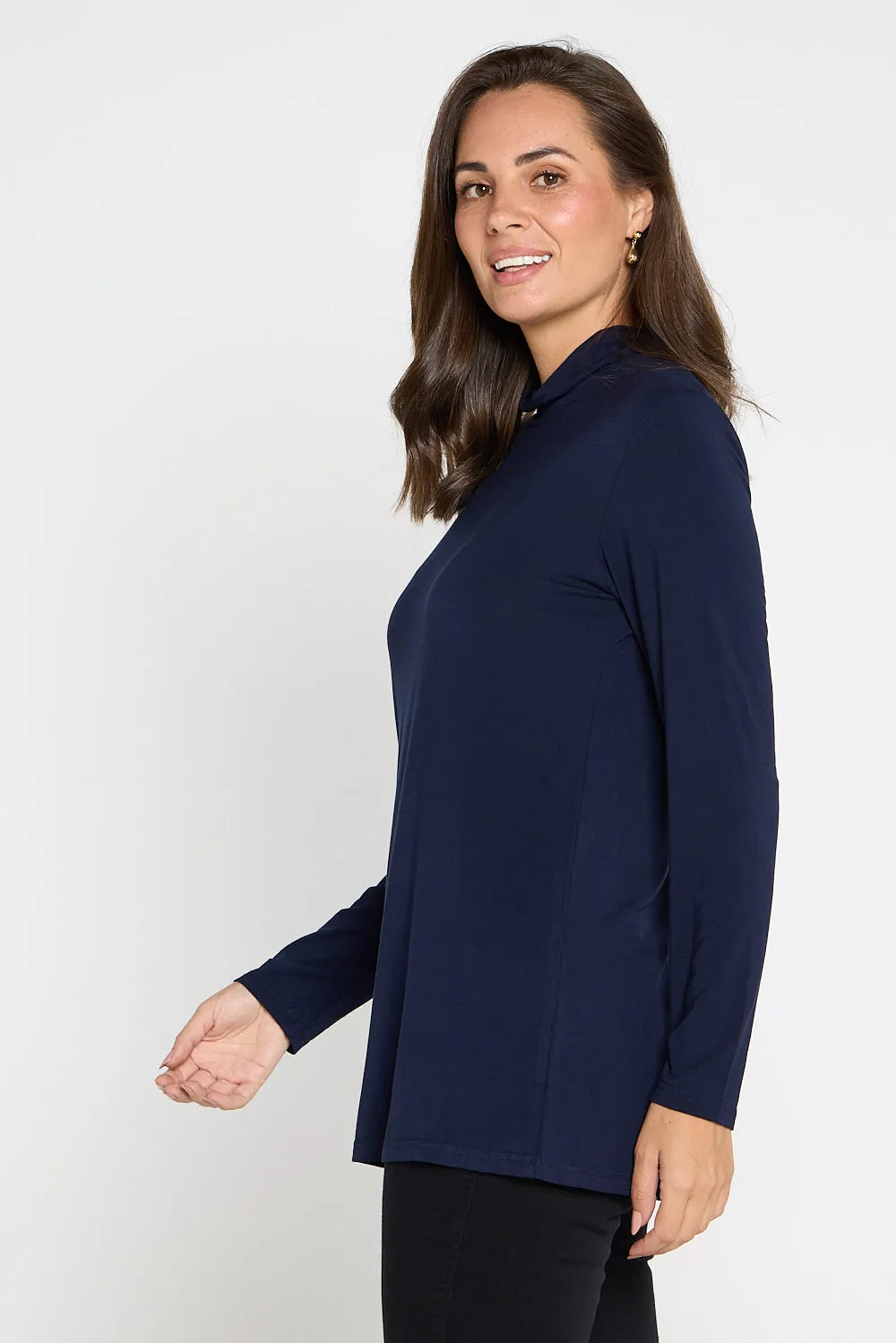 Deb Bamboo Skivvy - Dark Navy