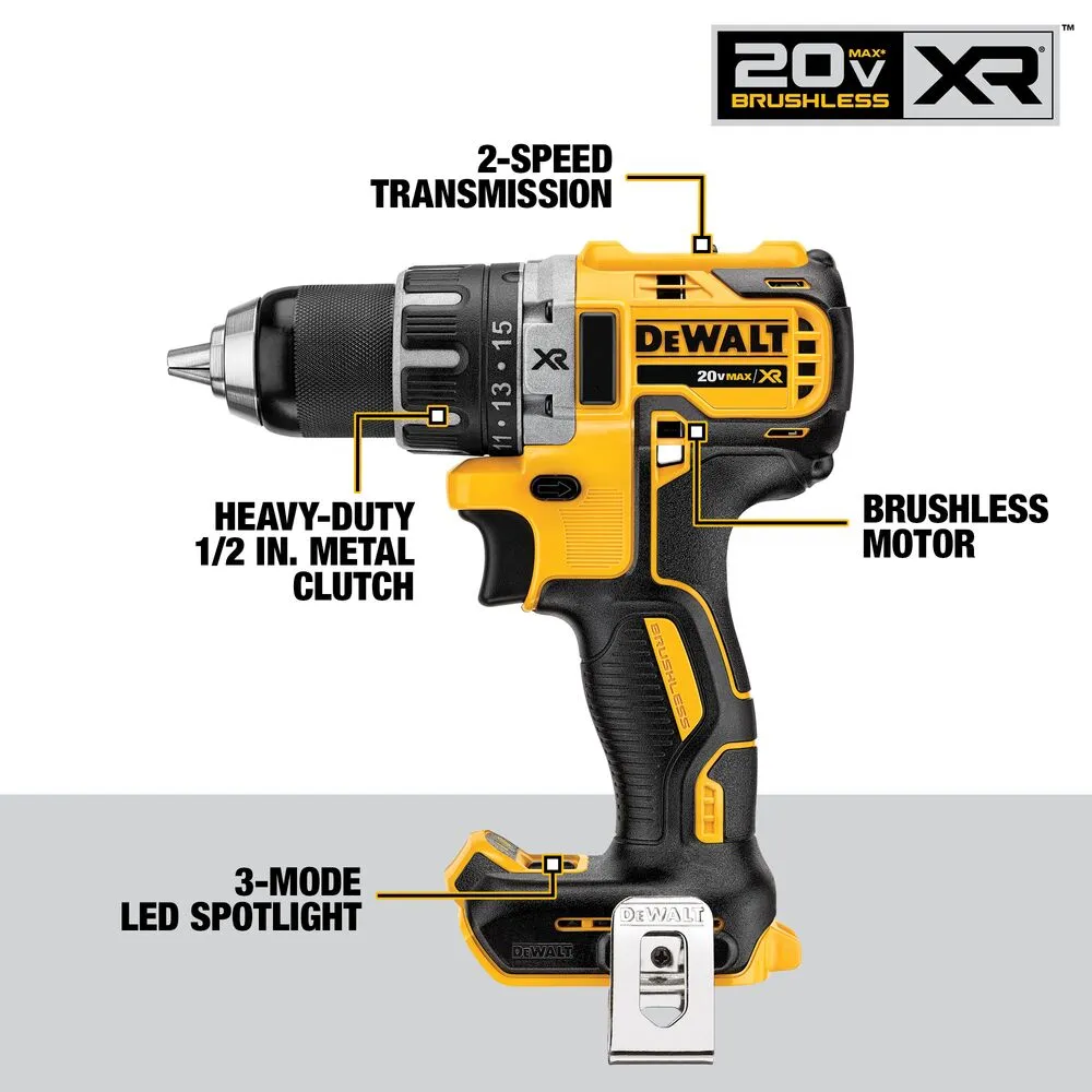 DeWalt DCK684D2 20-Volt MAX Cordless 6-Tool Combo Kit with (2) 20-Volt 2.0Ah Batteries & Charger