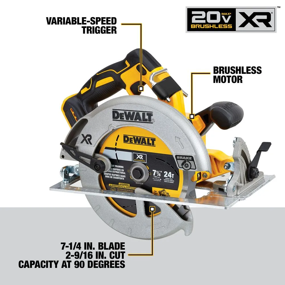 DeWalt DCK684D2 20-Volt MAX Cordless 6-Tool Combo Kit with (2) 20-Volt 2.0Ah Batteries & Charger