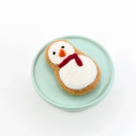 Felt Snowman Cookie