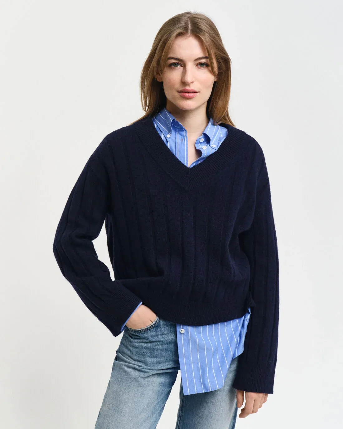 Gant - V Neck Jumper