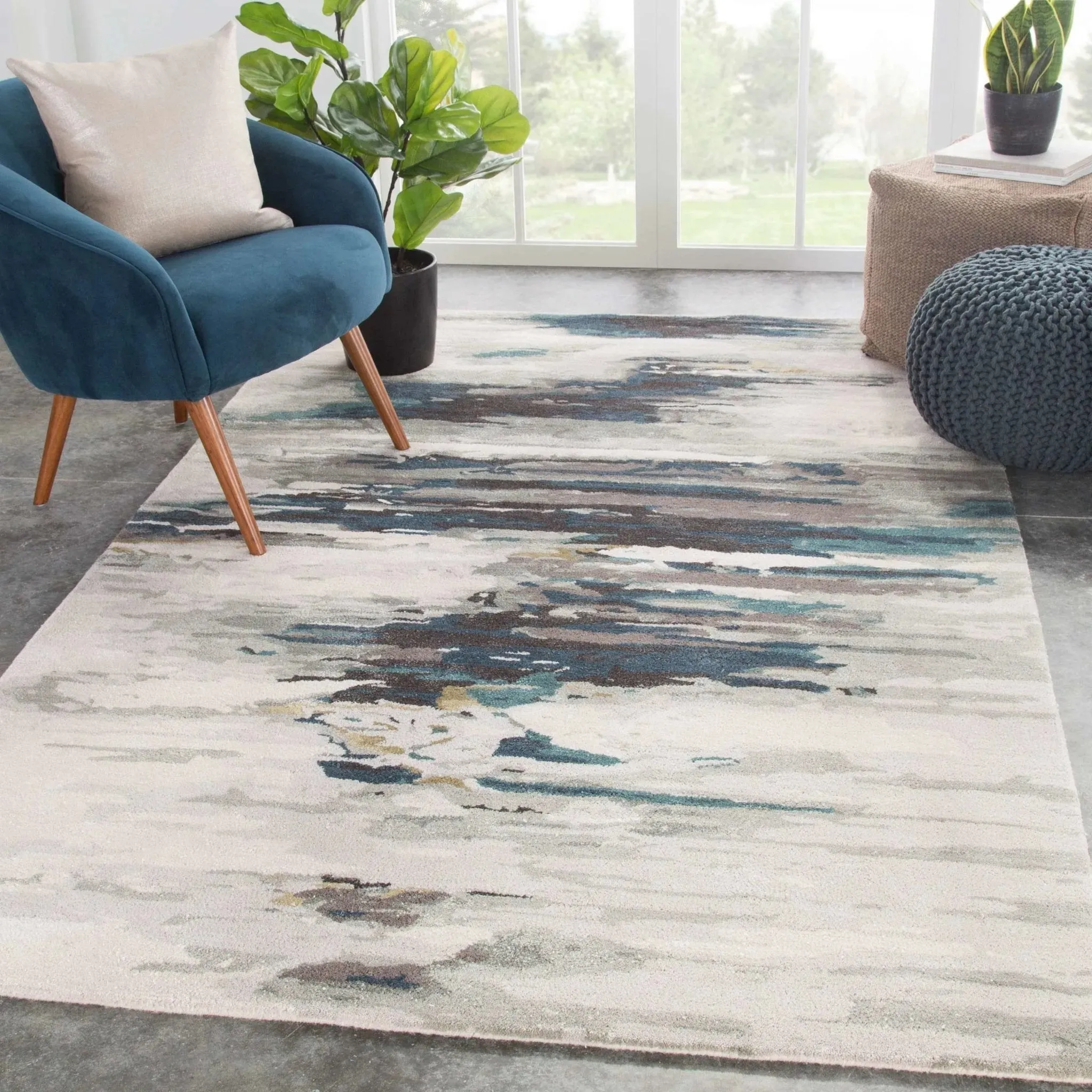 Genesis GES20 Ivory/Grey Rug