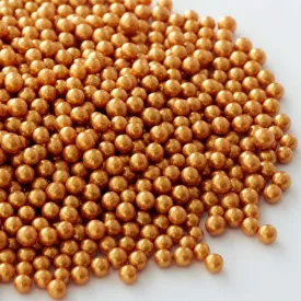 Gold Sugar Pearls