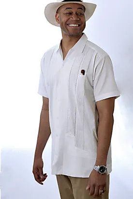 Guayabera Rejilla Extra Tall, Short Sleeve