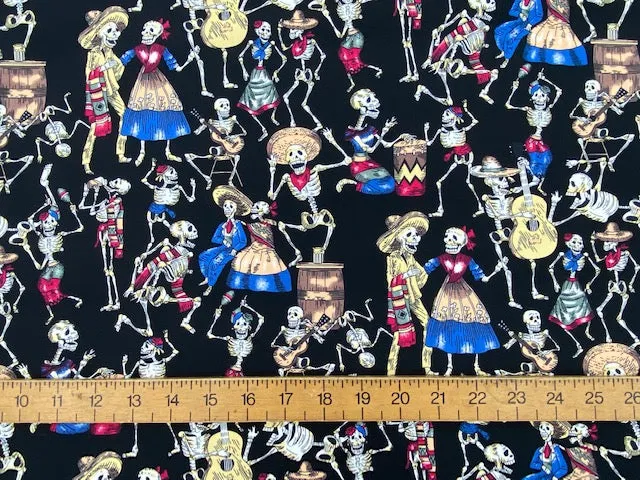 Halloween Party - Cotton Poplin Patchwork