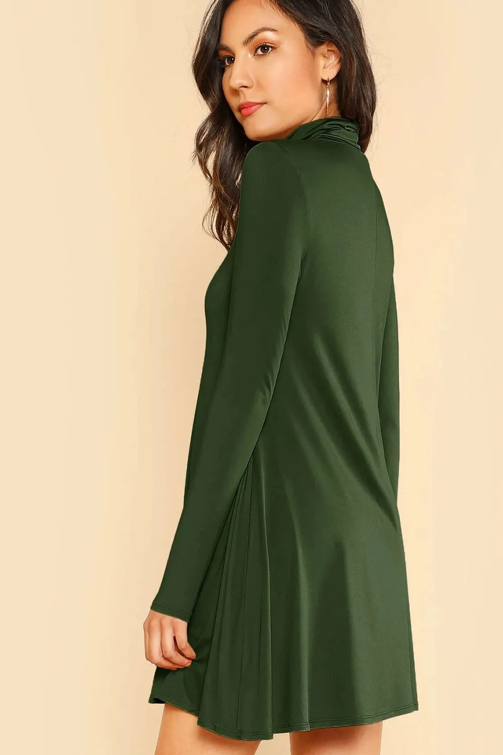 High Neck Dress