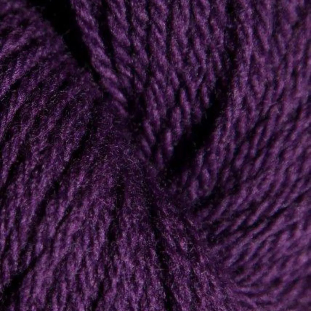 Jagger Spun Maine Line Yarn Cones | 2/8 Fingering Weight | 1lb Cone, 2,240 Yards | 100% Wool