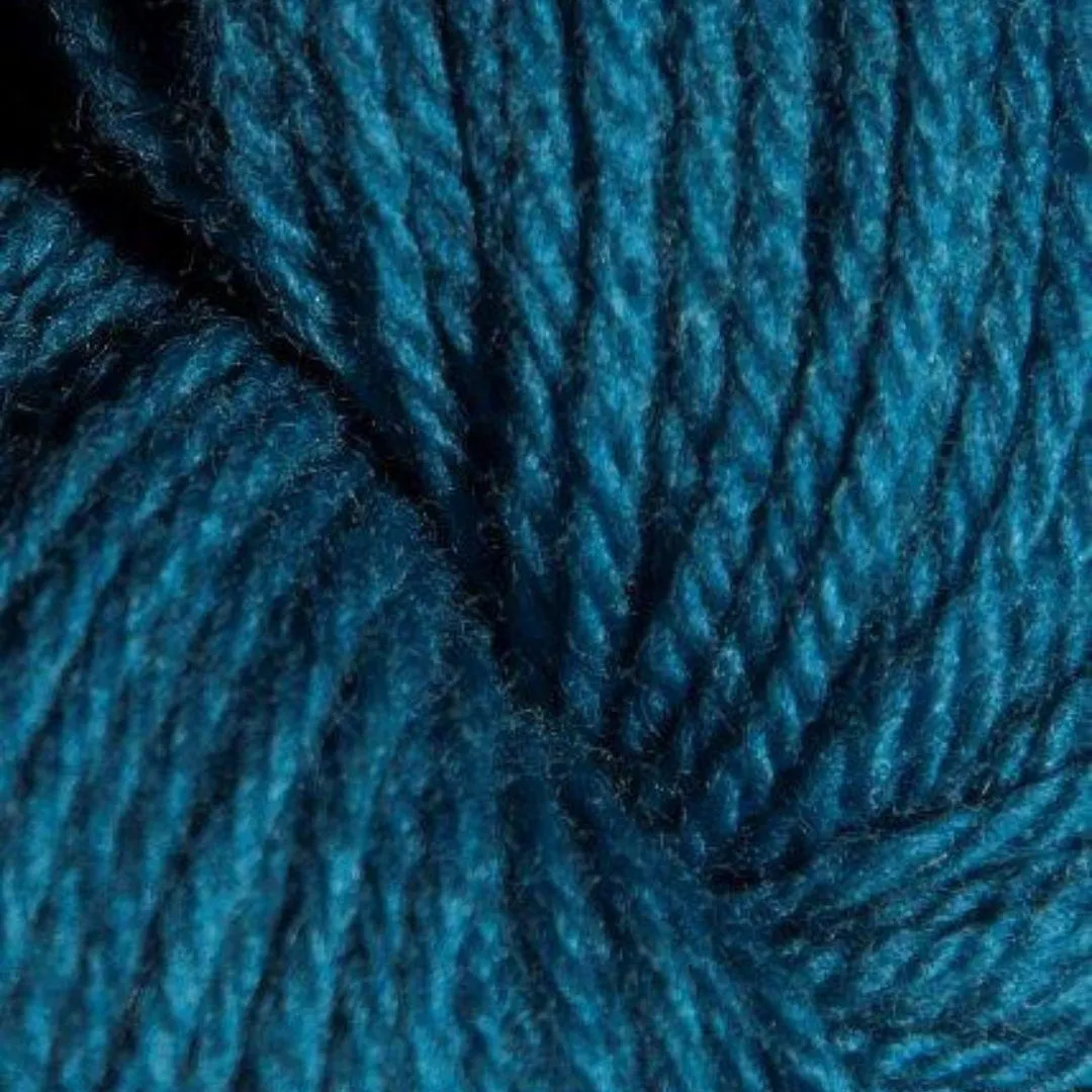 Jagger Spun Maine Line Yarn Cones | 2/8 Fingering Weight | 1lb Cone, 2,240 Yards | 100% Wool