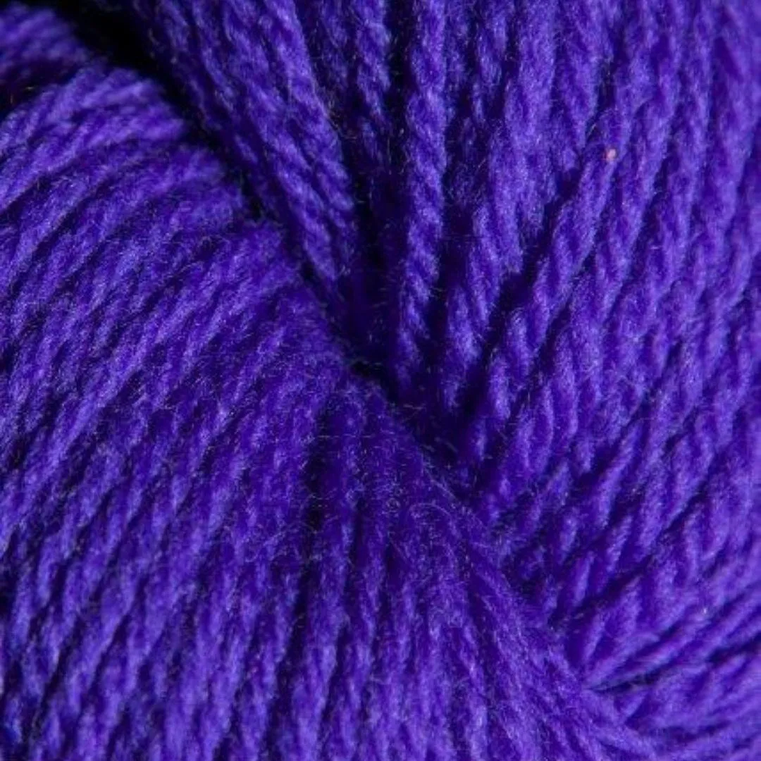 Jagger Spun Maine Line Yarn Cones | 2/8 Fingering Weight | 1lb Cone, 2,240 Yards | 100% Wool