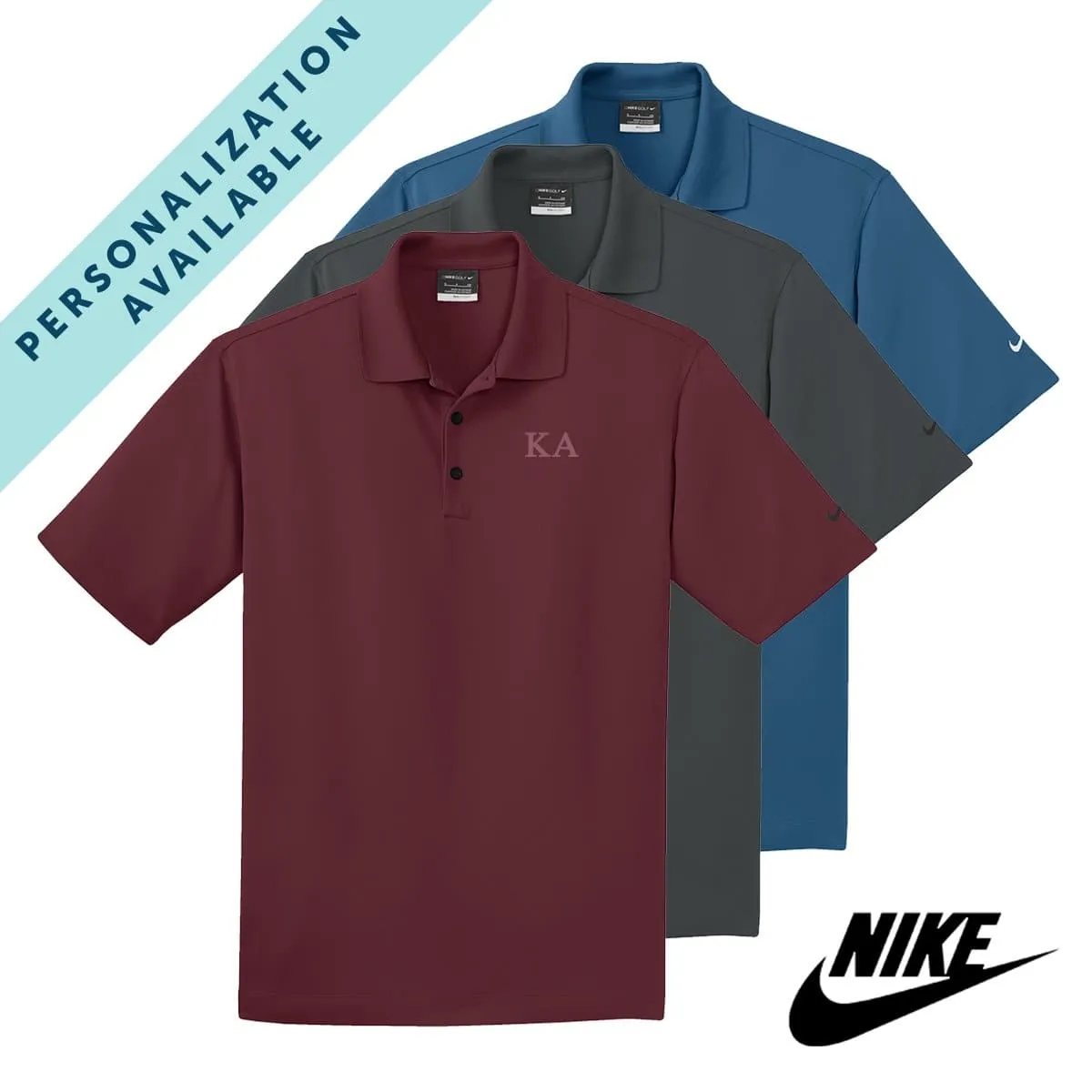 Kappa Alpha Nike Embroidered Performance Polo