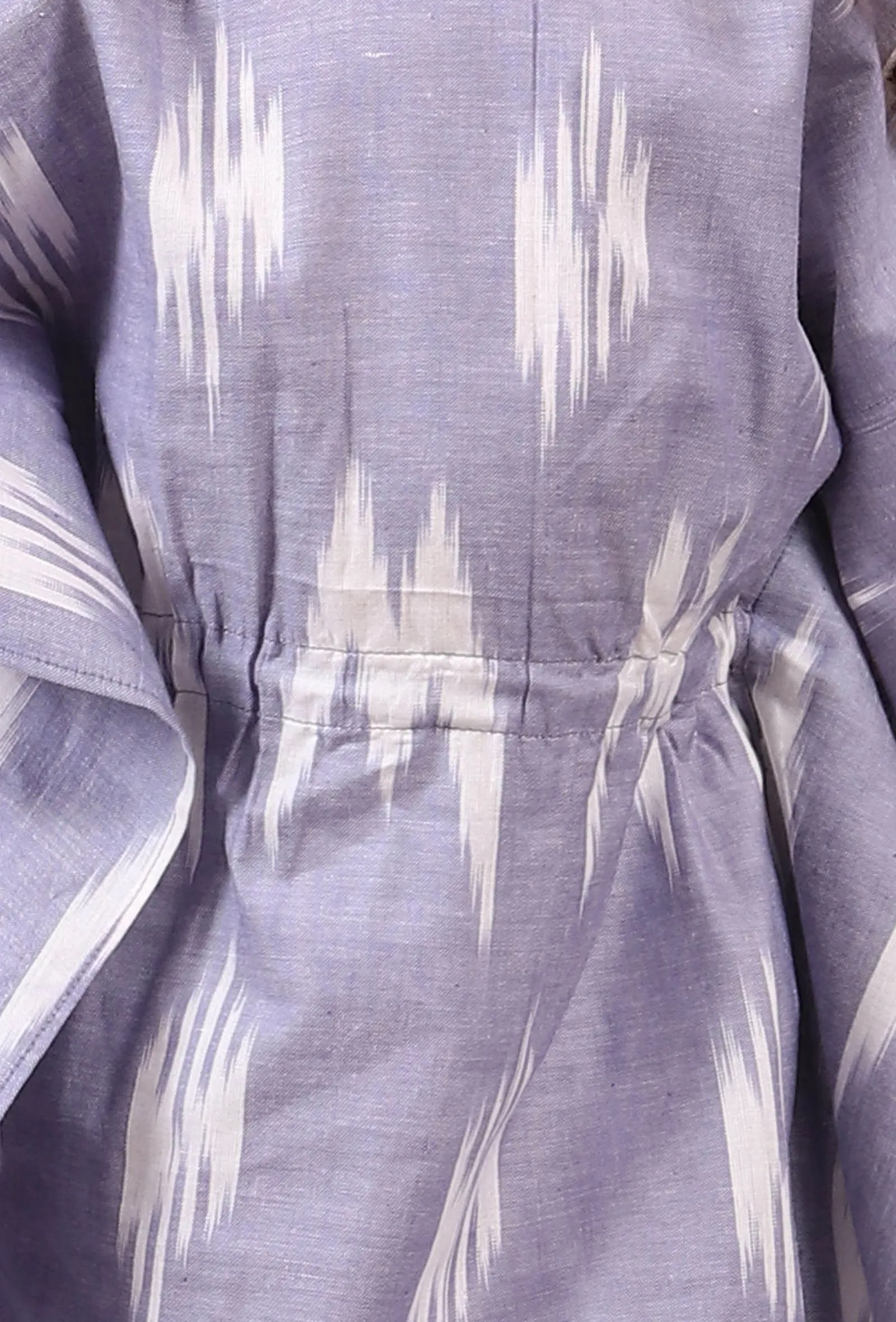 Light Blue Ikat Kaaftan