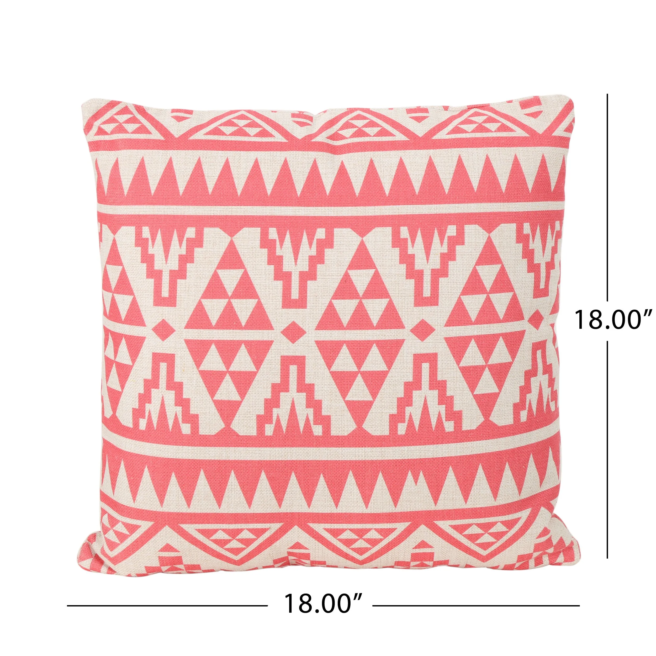 Linda Outdoor Water Resistant 18" Square Pillow