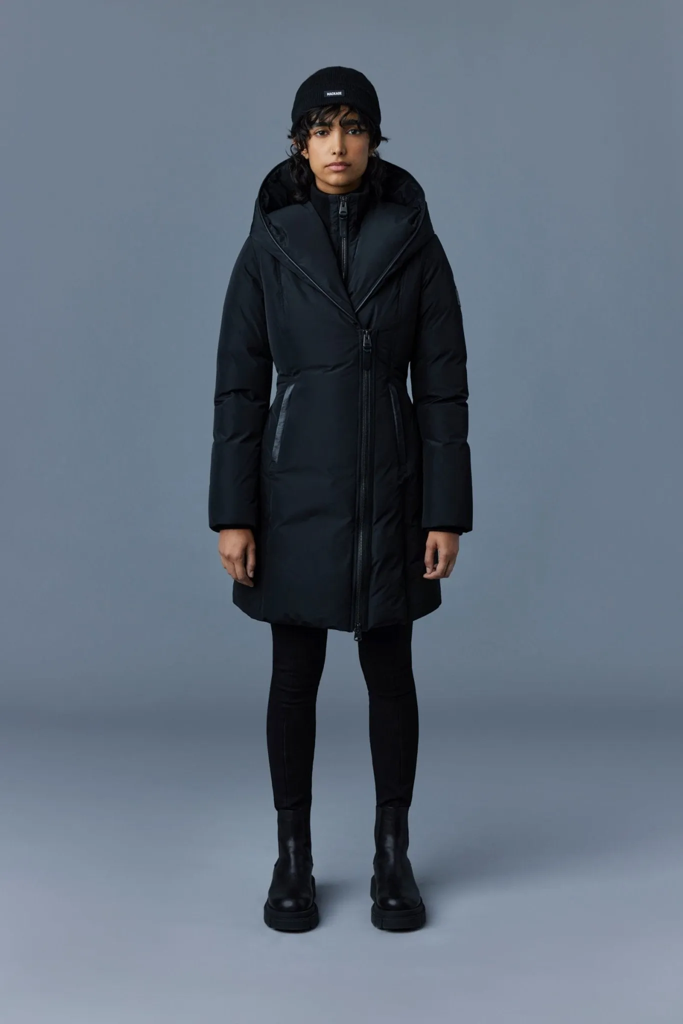 MACKAGE KAY-NFR - Down Coat With Signature Mackage Collar