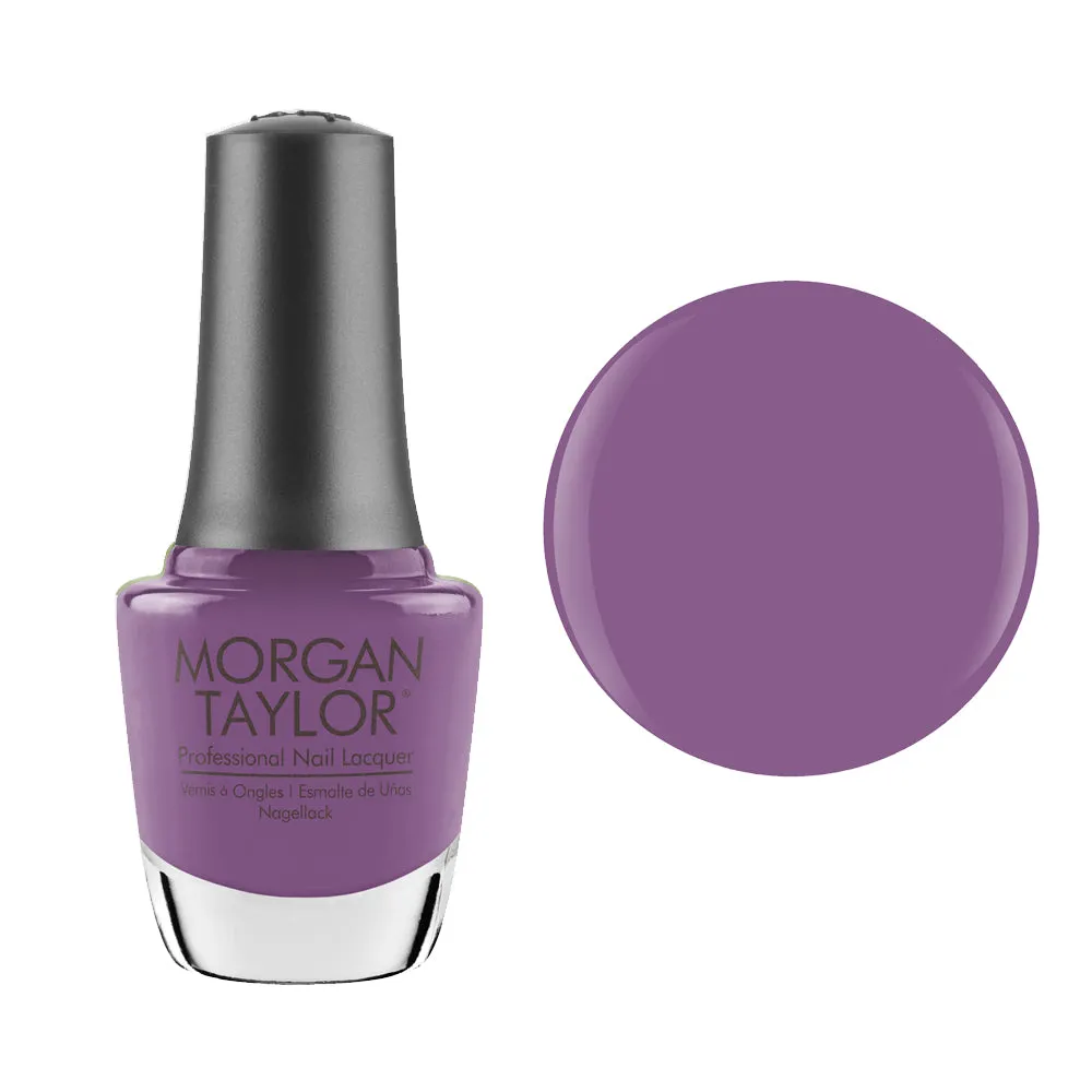 Morgan Taylor Nail Polish Malva - Medium Purple Creme - 15ml