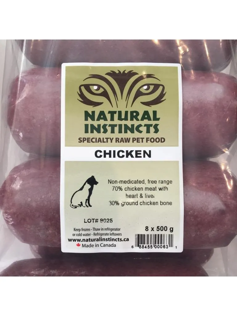 Natural Instincts - NM Chicken w/ bone & organ