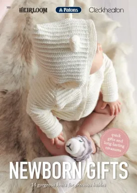 Newborn Gifts Knitting Book 368