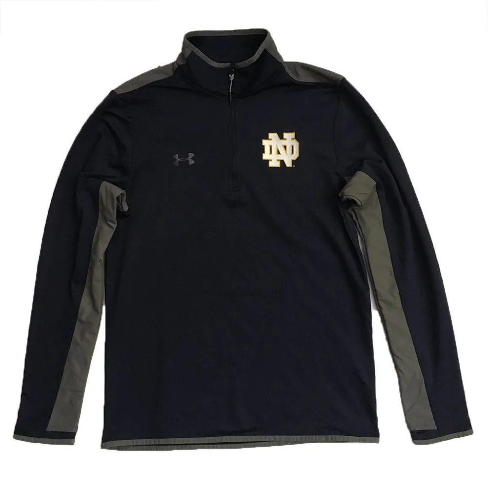 Notre Dame Fighting Irish Under Armour Survival Quarter Zip Pullover