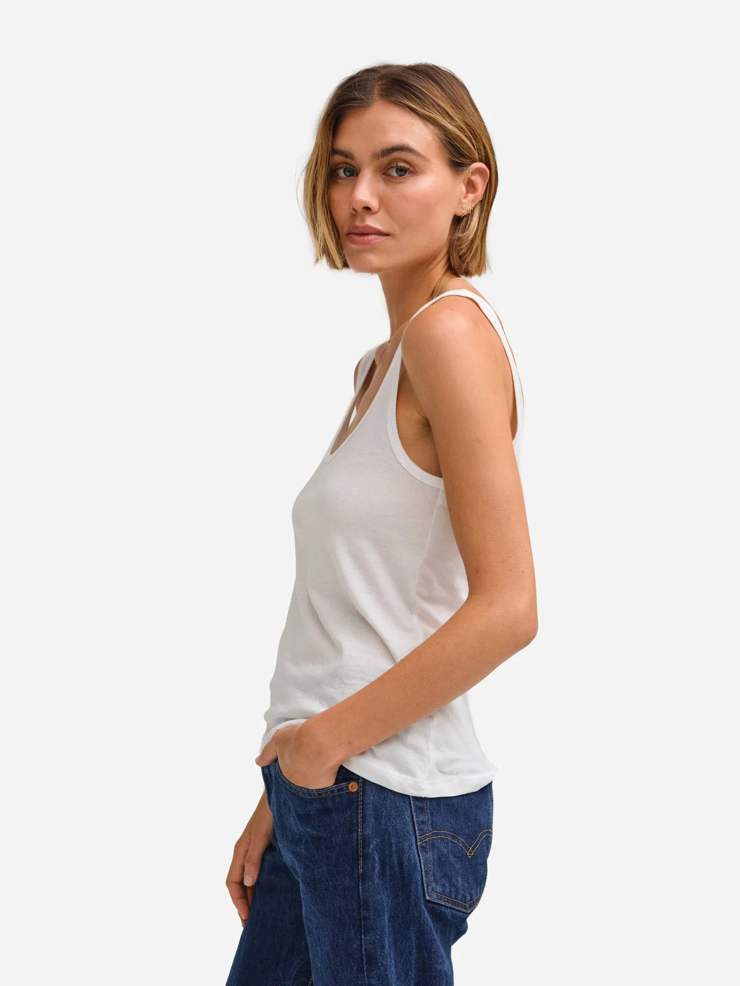 Organic Cotton Layering Tank