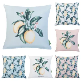 Outdoor Water Resistant Limonier Cushions | Garden Printed Pillow