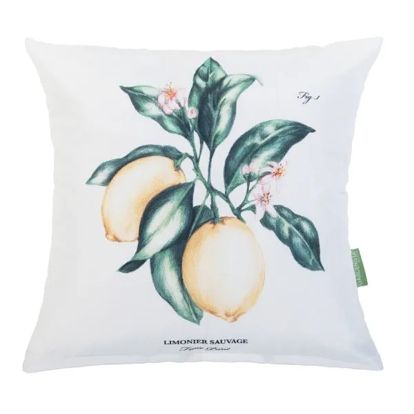 Outdoor Water Resistant Limonier Cushions | Garden Printed Pillow