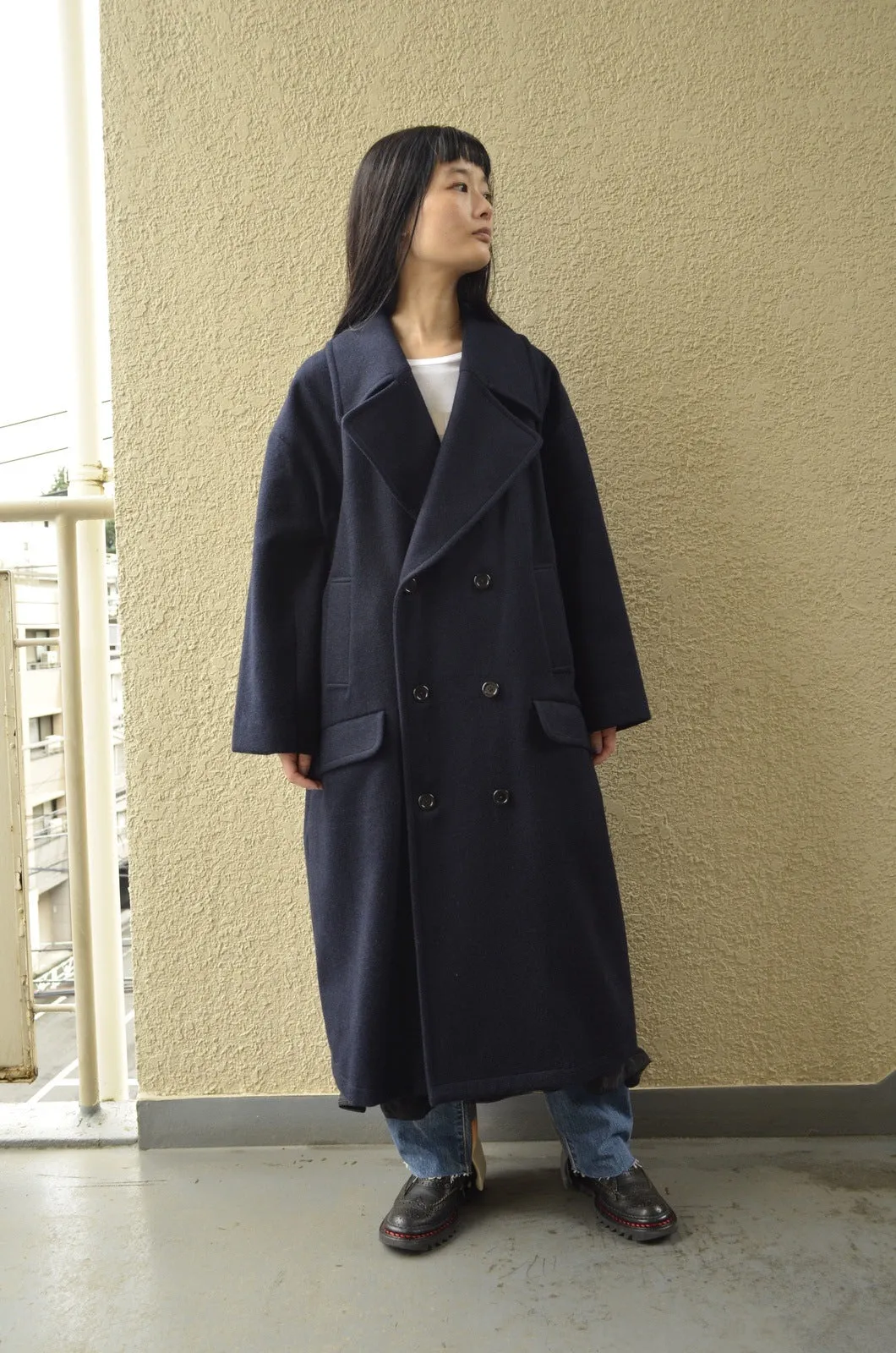 P-COAT/LONG_NAV/毎日だ