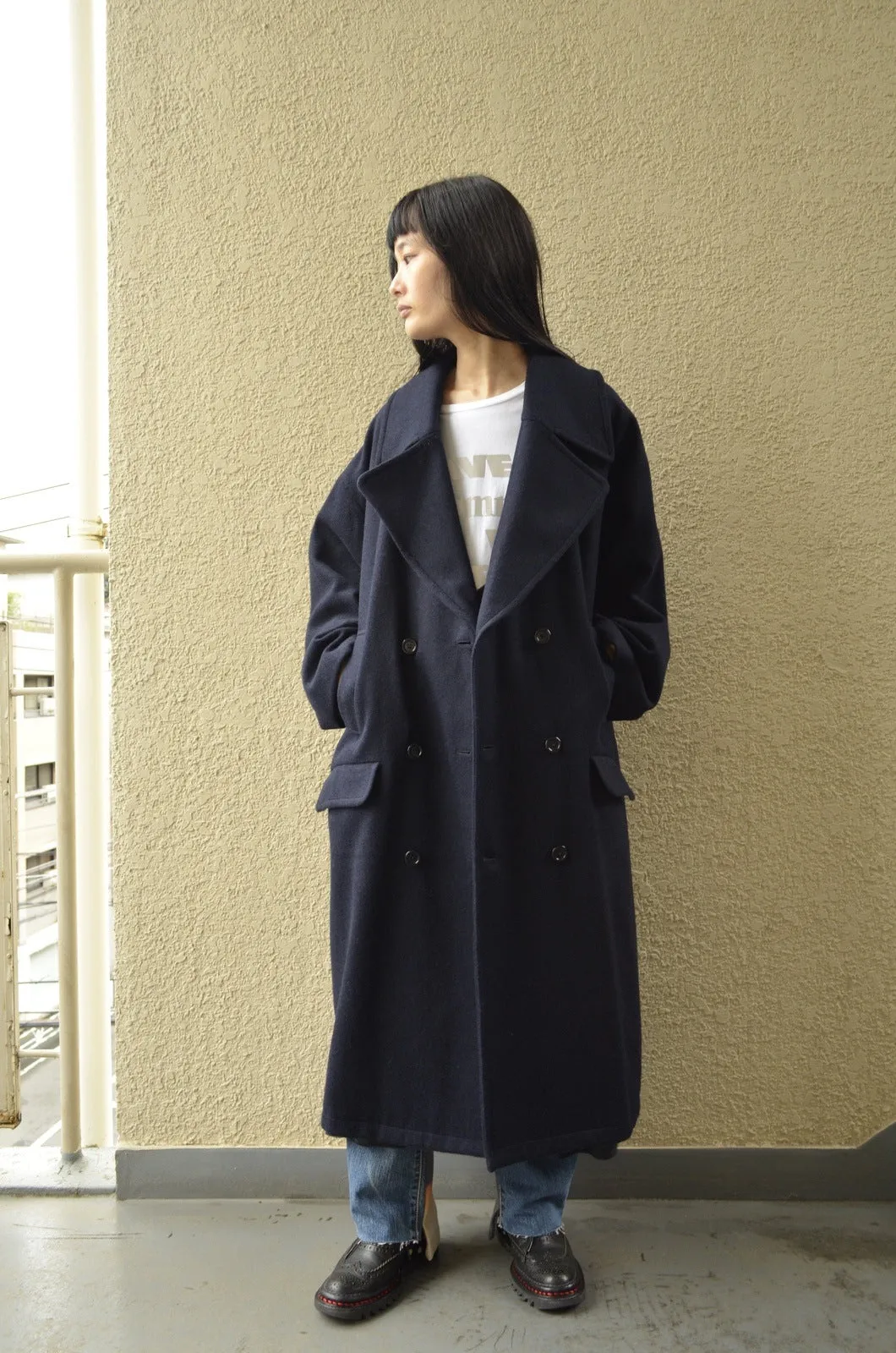 P-COAT/LONG_NAV/毎日だ