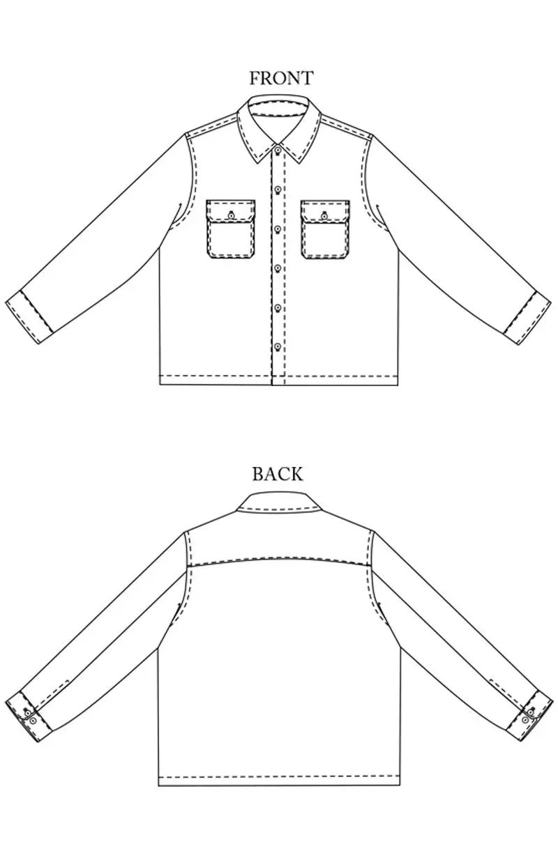 PDF Pattern - Arbor Men's Shirt | Merchant & Mills