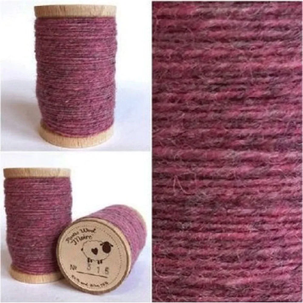 PEPPERBERRY Hand Dyed YARD Wool Fabric for Wool Applique and Rug Hooking