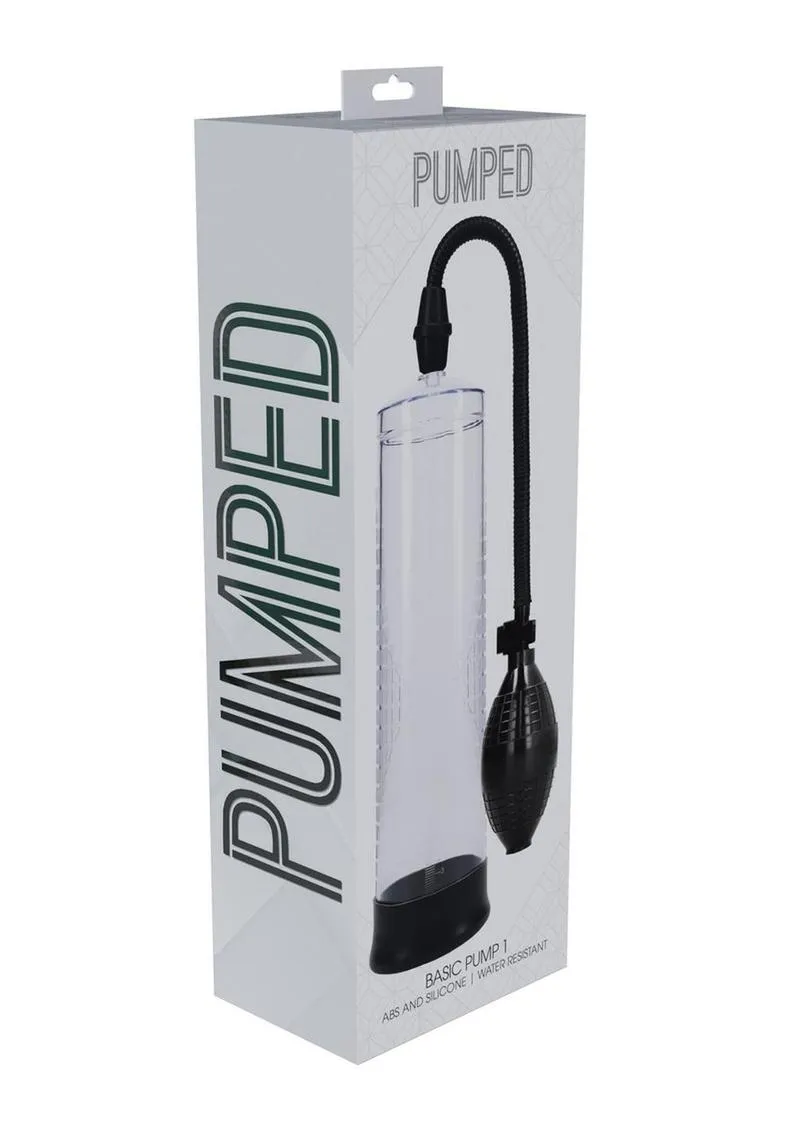 Pumped Basic Pump 1 Water Resistant Silicone Penis Pump