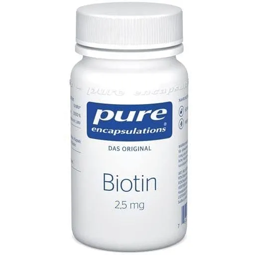 PURE ENCAPSULATIONS Biotin 2.5 mg Vitamin H