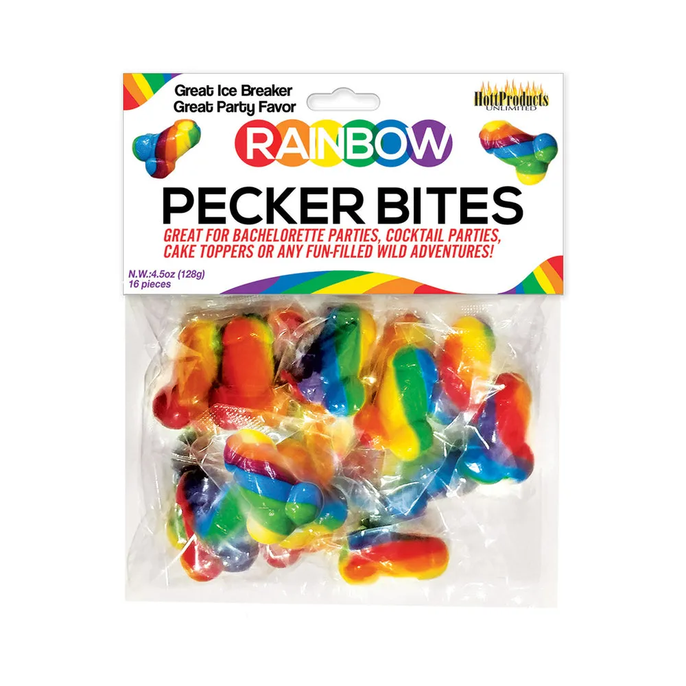 Rainbow Pecker Bites 16/bag