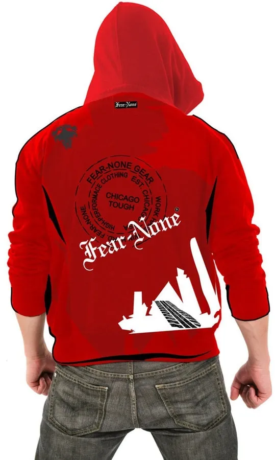 Red "Fierce Rider" Hoodie